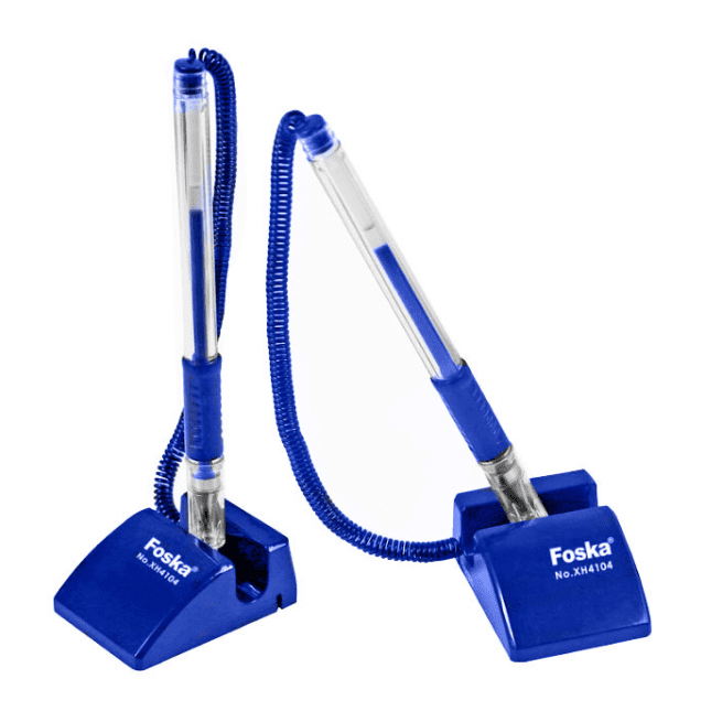 Bolígrafo De Gel De Escritorio Azul Xh4104(blue) Foska