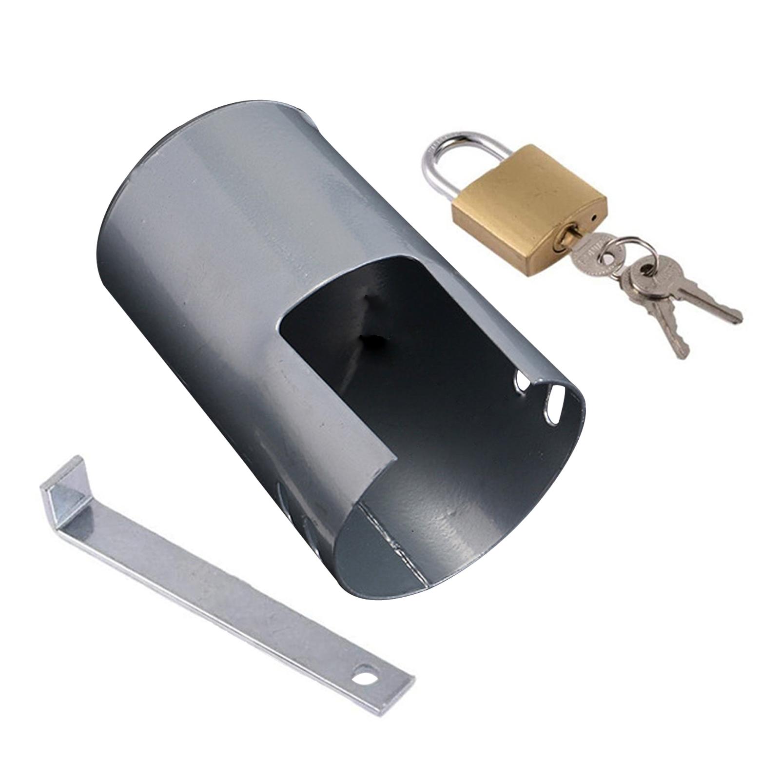 Ioensy - Cubierta De Bloqueo De Grifo Para Exteriores Candado De Grifo Antirrobo Para Apertura Única De Parque