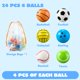 thumbnail image 2 of Pelotas rebotantes JOYIN 24 unidades, 32 mm (3,2 cm), multideporte para niños, 2 of 9