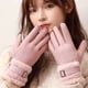 thumbnail image 4 of Guantes de invierno para mujer, resistentes al frío, para usar con pantalla táctil y enviar mensajes de texto., 4 of 5