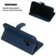 thumbnail image 2 of Funda con Cremallera para Samsung Galaxy S9 Plus, Carcasa Cartera de Cuero PU con Soporte y Tarjetero, 2 of 5