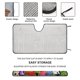thumbnail image 2 of Conejo Bing Parasol para Parabrisas Delantero Protector Plegable, Visera Solar para Auto Bloquea Rayos UV Mantiene tu Vehículo Fresco140cm*76cm, 2 of 6