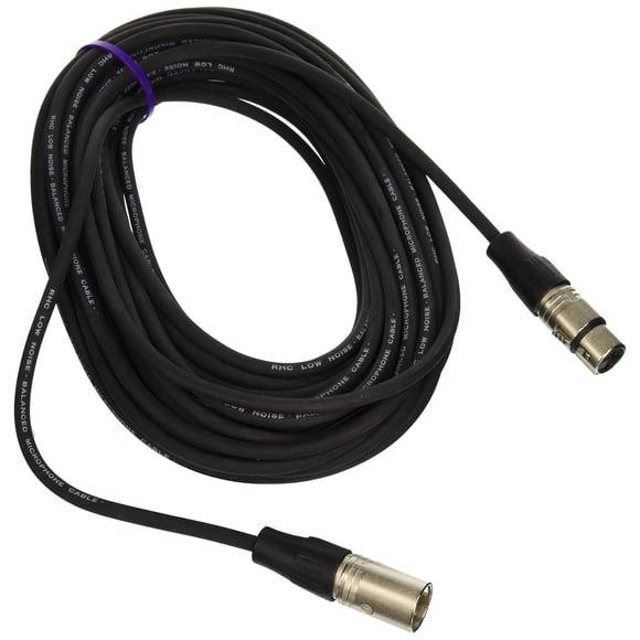 Cable de micrófono Rapco Horizon Stage Series M1 N1M1-50 de 15 m