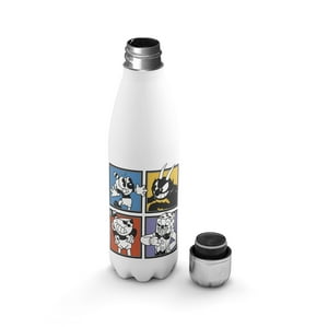 Creango - Botella Agua Termica Cuphead De Acero Inoxidable