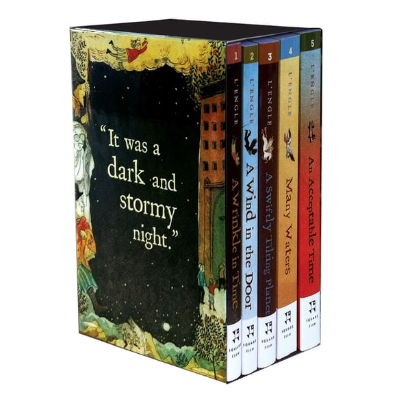 Colección de libros Square Fish: Quinteto "Una arruga en el tiempo"