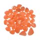 thumbnail image 4 of 50 Uds Piedras Luminosas Guijarros Decoración Decorativa Brillan En La Oscuridad Rocas Naranja Claro, 4 of 5