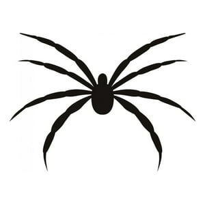 Rienda Libre Graphics - Decomural Scary Spider Halloween Ws-17097