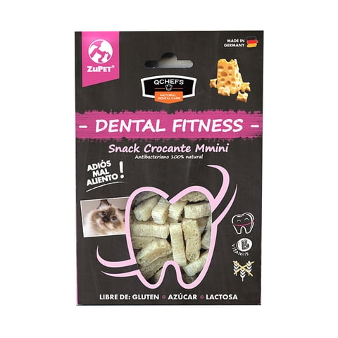 Zupet - Snack Gatos Qchef Dental Fitness Crocante Mmini
