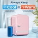 thumbnail image 3 of Refrigerador compacto Antarctic Star 4L/6 latas, rosa, 3 of 7