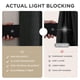 thumbnail image 5 of Cortinas Blackout Joydeco 100% Opacas 42x160 cm 2 Paneles, 5 of 9