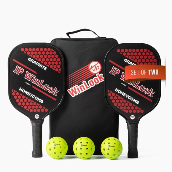 Set de palas de pickleball JP WinLook Premium Graphite Carbon