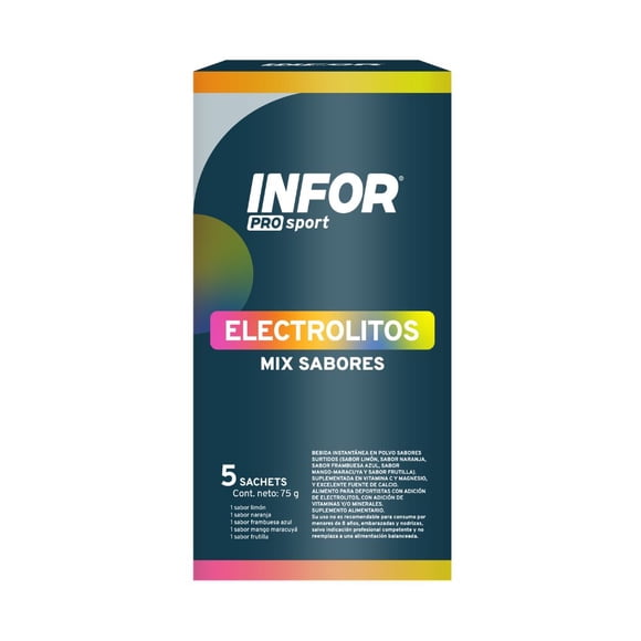 INFOR PRO SPORT ELECTROLITOS MIX 5UN