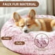 thumbnail image 2 of Cama para perros JOLLYVOGUE, pequeña, relajante y ansiolítica, abrazador de rosquillas, 2 of 3