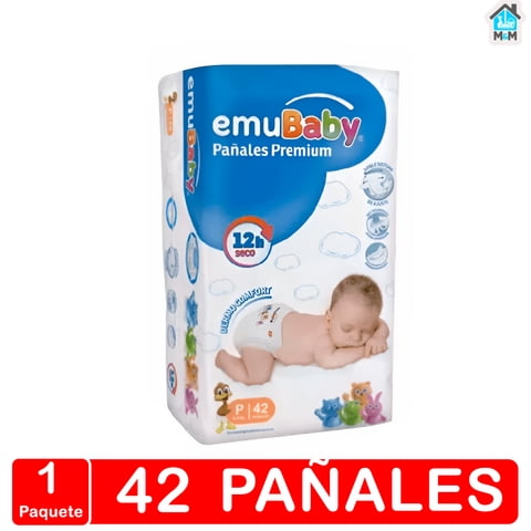 Emubaby - Pañales Premium P