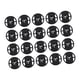 thumbnail image 2 of 20x Bobinas De Tira De Luz LED Para Protector De Tira De Luz LED De 7" Bobinas Negras Redondas De 12 Mm, 2 of 5