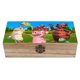 thumbnail image 1 of Mundo de Palabras Caja Organizadora de Madera Rústica - Caja Decorativa Multifuncional para Escritorio, Hogar, Oficina, Joyas y Manualidades, 1 of 6
