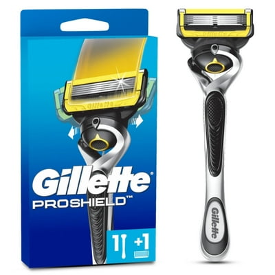 Máquina De Afeitar Recargable Proshield Con Extra Lubricación 1 Un Gillette