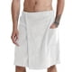 thumbnail image 3 of 1pc Men's Velcro Bath Towel - 25x48in Beach Towel with Pocket - Perfect for Shower Room and Bathroom - Soft and Absorbent - Essential Bathroom Accessory, 3 of 5