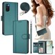 thumbnail image 2 of Funda Billetera de Cuero Sintético para Samsung Galaxy S20, Verde Oscuro, 2 of 6