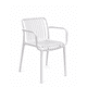 thumbnail image 1 of Sitial France Terraza Con Apoyabrazos - Blanco, 1 of 2