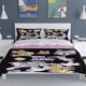 thumbnail image 2 of Tom Cat Duvet Cover Mouse Jerry Anime 3D Cute Printing Soft Children's Bedroom Set ​Polyester Adult Gift 2/3pcs Bedding, 2 of 5
