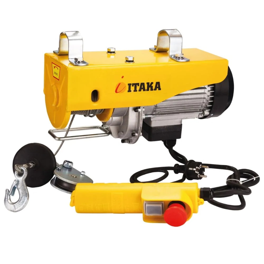 Tecle Electrico 0.8t Piola Acero 20m 220v Mod Pa 800c Itaka