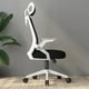 thumbnail image 4 of Silla Ejecutiva de Oficina Ergonomic Plus color blanco y negro, 4 of 4
