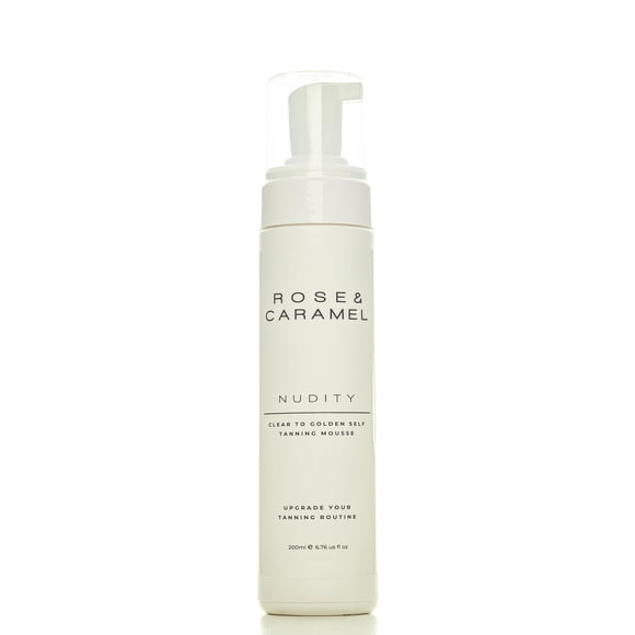 Mousse autobronceadora Nudity Clear Rose & Caramel 200 ml