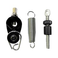 Magideal - Kit De Pedal De Pie De Tambor De Bajo, Juego De Tambor De Resorte De Pedal Para Percusión De Instrumento De Tambor De Bajo Reemplaza Accesorios Piezas , Negro