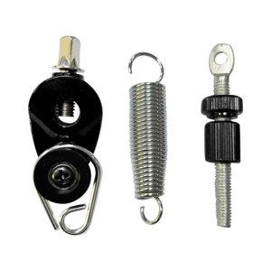 Magideal - Kit De Pedal De Pie De Tambor De Bajo, Juego De Tambor De Resorte De Pedal Para Percusión De Instrumento De Tambor De Bajo Reemplaza Accesorios Piezas , Negro