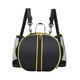 thumbnail image 2 of Bandolera De Baloncesto Bolsa De Asas De Baloncesto Para Ni?os Ni?as Accesorio Durable Doble Correa Negro, 2 of 3