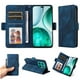 thumbnail image 3 of Carcasa FOXDOCK Honor X8C de cuero PU, diseño acolchado clásico, protección contra caídas y rayones, 3 of 5