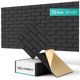 thumbnail image 1 of Paneles de pared insonorizados Soundsbay autoadhesivos, paquete de 12, 1 of 6