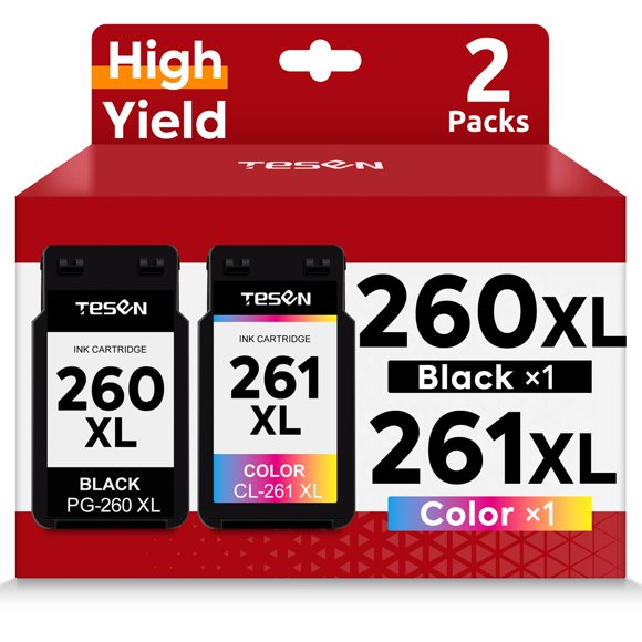 Cartucho de tinta TESEN 260XL/261XL Pack combo