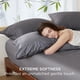 thumbnail image 3 of Fundas de almohada Bedsure Cooling, tamaño estándar, paquete de 2, color gris oscuro, 3 of 7