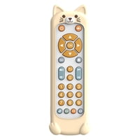 Bothyi - Juguete Realista Con Control Remoto De Tv Para Niños Pequeños, Juguete De Aprendizaje Para Bebés De 6 A 12 Meses, Blanco Y Estuche Para Gatos