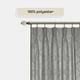 thumbnail image 3 of Cortinas de ventana ACHIM Windsor Pinch Pleat, 34 x 84 pulgadas, plateadas, 3 of 6