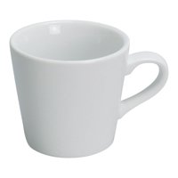 Taza Alta Yanco Ac-1 Abco De Porcelana Superblanca De 200 Ml (Paquete De 36 Unidades)