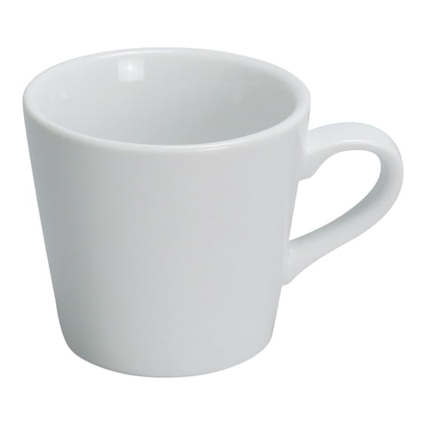 Taza Alta Yanco Ac-1 Abco De Porcelana Superblanca De 200 Ml (Paquete De 36 Unidades)