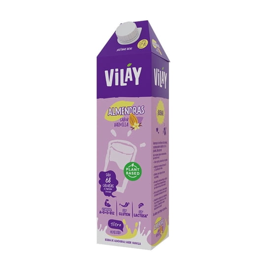 Bebida De Almendras Sabor Vainilla 1 L Vilay