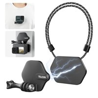 Telesin - Soporte Mano Libre De Cuello Magnético Para Cámara Deportiva