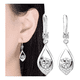 thumbnail image 1 of Aros Mujer Gota De Plata Esterlina, 1 of 3