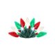 thumbnail image 1 of Celebrations C6 Guirnalda de luces LED de 50 unidades Rojo/Verde/Blanco 7.8 m, 1 of 4