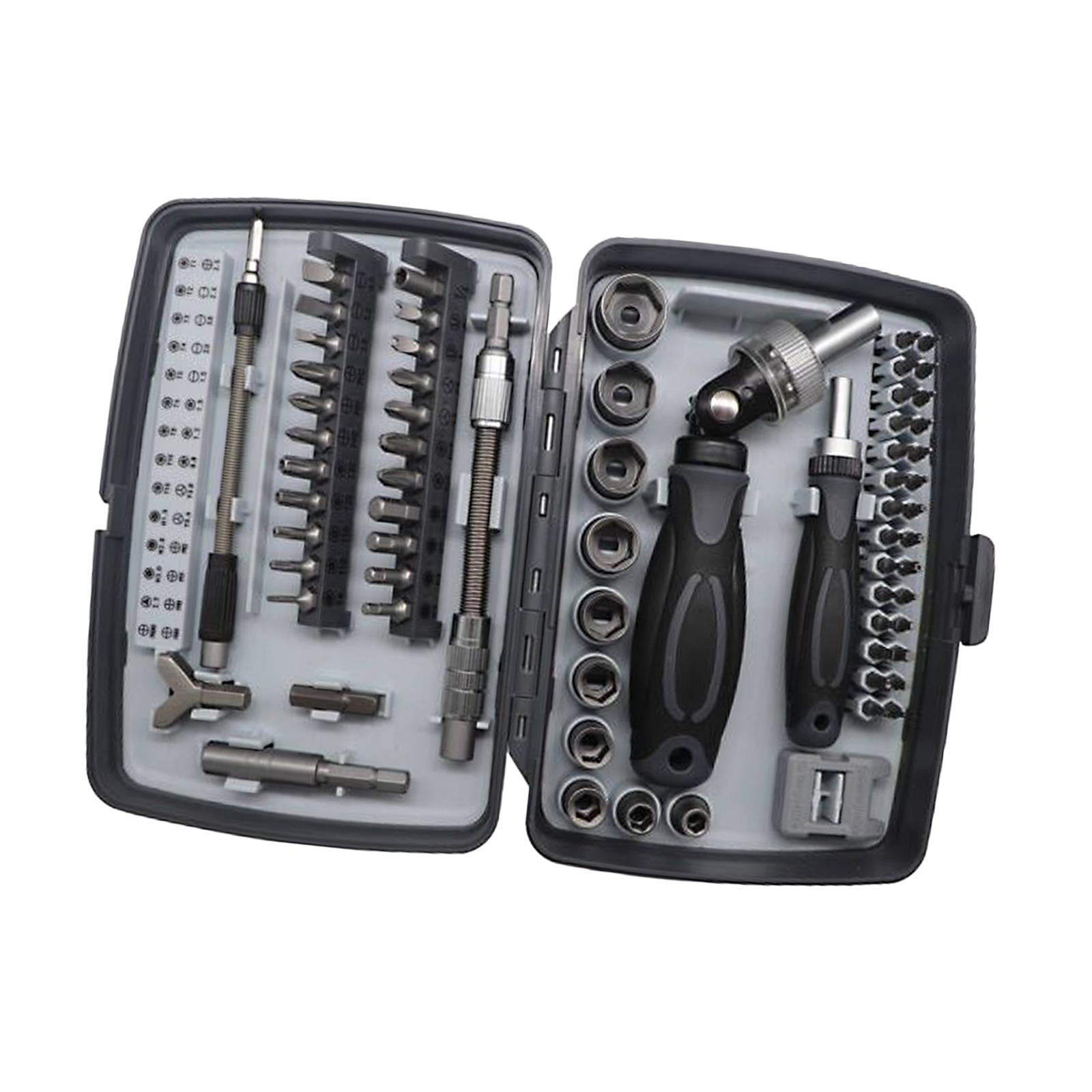 Magideal - Juego De Destornilladores De Trinquete De Precisión, Llave Inglesa, Herramientas De Reparación De Mango, Herramienta De Destornillador Para Muebles De