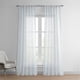 thumbnail image 1 of Cortinas HPD a mitad de precio de lino liso transparente, 127 x 274 cm, 1 of 8