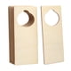 thumbnail image 1 of 10 Uds. Perillas De Puerta Sin Terminar Etiquetas De Puerta Para Uso Comercial Apartamento Hogar Rectángulo, 1 of 5