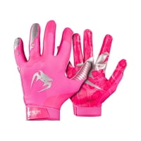 Guantes De Fútbol Venum Elite Neon Rosa/Plateado Youth Large