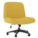 thumbnail image 1 of Silla de oficina Shintenchi Criss Cross sin brazos giratoria amarilla, 1 of 4