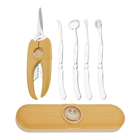 Bothyi - Juego De 6 Herramientas Para Cangrejos, Juego De Utensilios Multifunción Para Mariscos, Para Fiestas, Bares Y Cocinas