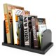 thumbnail image 1 of Soporte para libros CraftSaints de 4 secciones, negro, de sobremesa, 1 of 6